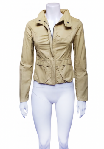 Giacca cerata senape